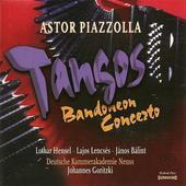 Album artwork for Astor Piazzolla: Tangos / Bandoneon Concerto