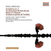 Album artwork for Dessau: Symphony No. 2, Orch. and Vocal Works