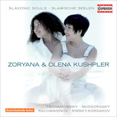 Album artwork for SLAVONIC SOULS: Zoryana & Olena Kushpler