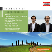 Album artwork for Castelnuovo-Tedesco: PIano Concerto no.2, etc