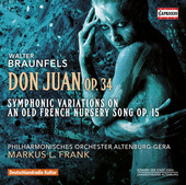 Album artwork for Braunfels: Don Juan, Symphonic Variations