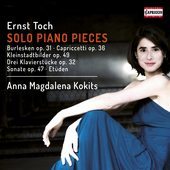 Album artwork for Toch: Solo Piano Pieces