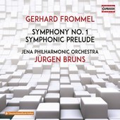 Album artwork for Frommel: Symphony No. 1 & Symphonic Prelude