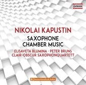 Album artwork for Kapustin: Saxophone Chamber Music