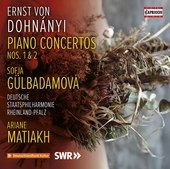 Album artwork for Dohnányi: Piano Concertos Nos. 1 & 2