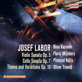 Album artwork for Josef Labor: Violin Sonata, Op. 5 - Cello Sonata,