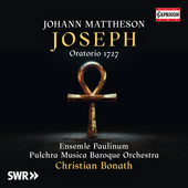 Album artwork for Johann Mattheson: Joseph
