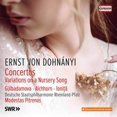 Album artwork for Dohnányi: Concertos - Variations on a Nursery Son
