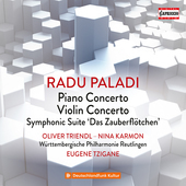 Album artwork for Radu Paladi: Piano Concerto - Violin Concerto - Sy