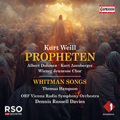 Album artwork for Weill: Propheten & Whitman Songs