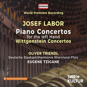 Album artwork for Labor: Piano Concertos for the Left Hand, 