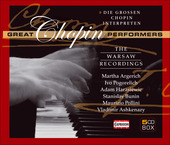 Album artwork for Great Chopin Performers - The Warsaw Recordings