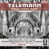 Album artwork for Telemann: Sacred Choral Music