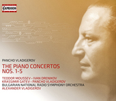 Album artwork for Pancho Vladigerov: Piano Concertos Nos. 1-5