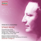 Album artwork for Pancho Vladigerov: Stage Music