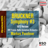 Album artwork for Bruckner: Symphony No. 3 (original 1873 version, e