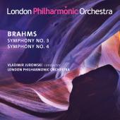 Album artwork for Brahms: Symphony #3, #4 / LPO, Jurowski