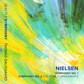 Album artwork for Nielsen: Symphonies Nos. 1 & 2, 'The Four Temperam