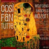 Album artwork for Mozart: COSÌ FAN TUTTE / Karajan