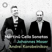 Album artwork for Martinu: Cello Sonatas