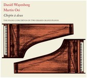 Album artwork for Chopin à deux: The Piano Concertos on 2 Erard Gra