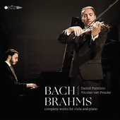 Album artwork for Bach / Brahms: Complete Works for Viola and Piano