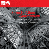 Album artwork for Tallis: Spem in Alium, Lamentations / Cleobury