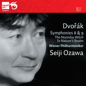 Album artwork for Dvorak: Symphonies 8 & 9 / Seiji Ozawa