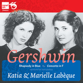 Album artwork for Gershwin: Rhapsody in Blue etc / Labèque