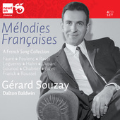 Album artwork for Melodies Francais: Chanson Sung by Souzay