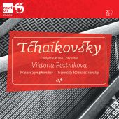 Album artwork for Tchaikovsky: Complete Piano Concertos / Postnikova