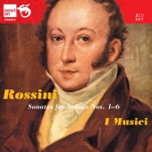 Album artwork for Rossini: Sonatas for Strings nos. 1-6