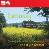 Album artwork for Debussy; Prelude, La mer, Jeux, Khamma / Ansermet