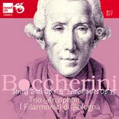 Album artwork for Boccherini: String Trios, Op. 1, Symphonies, Op. 3