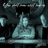 Album artwork for Angela Wrigley Trio - You Don't Know What Love Is 