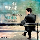 Album artwork for Brahms, Schoenberg: Piano Music / Wosner