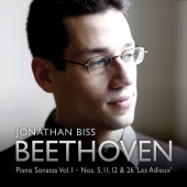 Album artwork for Beethoven: Piano Sonatas, Vol. 1 / Biss