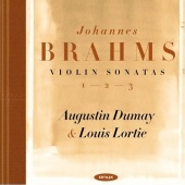 Album artwork for BRAHMS. Violin Sonatas Nos.1-3. Dumay/Lortie