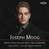 Album artwork for Brahms: Piano Concerto # 2, etc / Moog