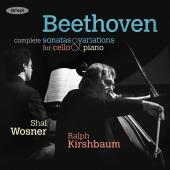 Album artwork for Beethoven: Cello Sonatas & Variations / Kirshbaum