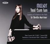 Album artwork for Mozart: Piano Concerto #21, etc / Yeol Eum Son