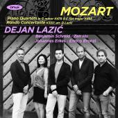 Album artwork for Mozart: Piano Quartets Nos. 1 & 2 / Lazic