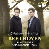 Album artwork for Beethoven: Violin 4,5 & 8 / Ehnes, Armstrong