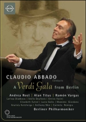 Album artwork for Claudio Abbado Conducts a Verdi Gala from Berlin