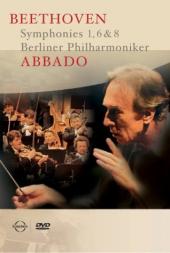 Album artwork for Beethoven: Symphonies 1, 6, 8 / Abbado Berlin