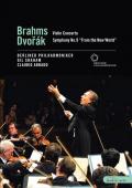 Album artwork for Brahms: Violin Concerto, Dvorak Symphony #9 (Ratt