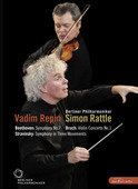 Album artwork for Vadim Repin / Simon Rattle: Beethoven / Bruch / St