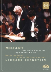 Album artwork for Mozart: Clarinet Concerto / Symphony No. 25