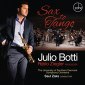 Album artwork for Julio Botti & Pablo Ziegler - Sax To Tango 