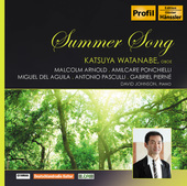 Album artwork for SUMMER SONG - Works for Oboe and Piano